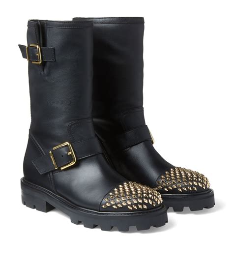 jimmy choo biker boots replica|jimmy choo snakeskin boots.